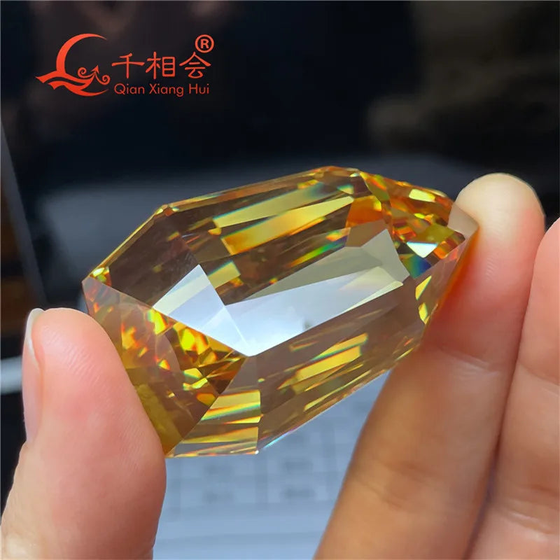 Yellow Cubic Zirconia Diamond-ToShay.org