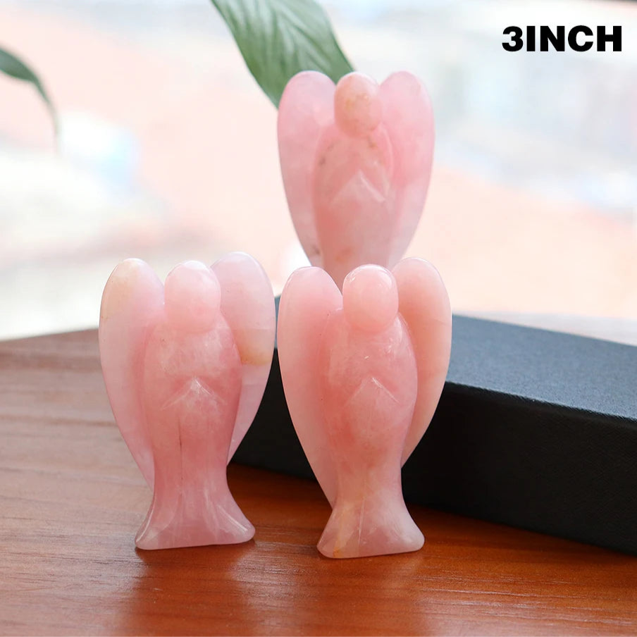 Pink Rose Quartz Angel-ToShay.org