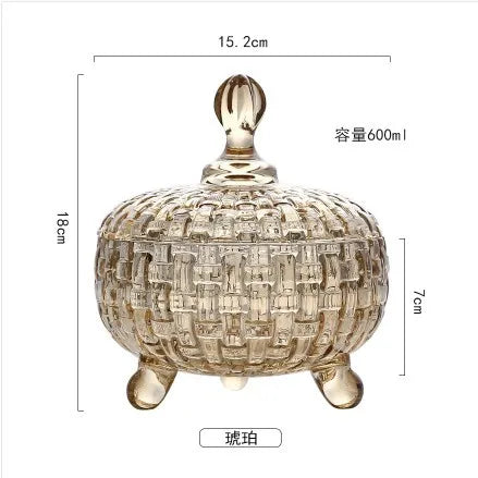 Glass Candy Jar-ToShay.org