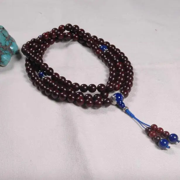 Red Sandalwood Mala Beads-ToShay.org