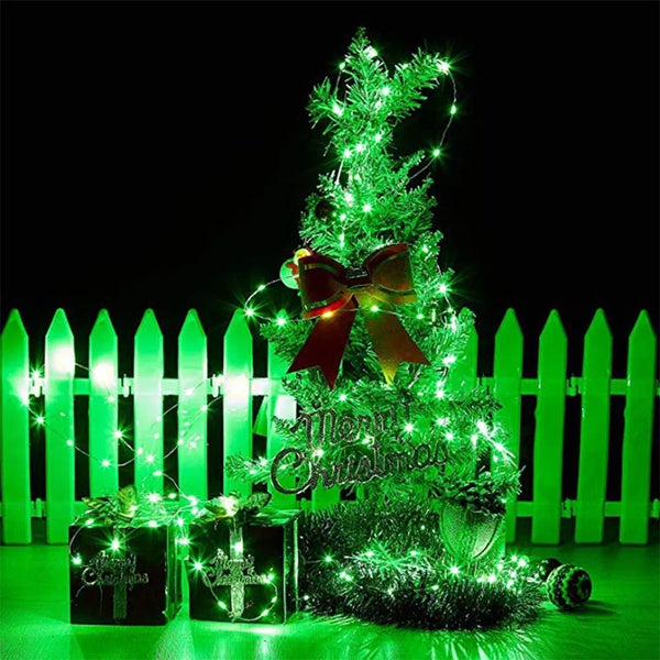 Green Solar String Light-ToShay.org