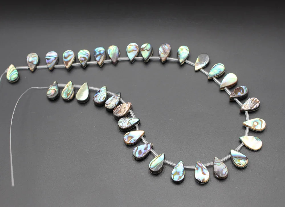 Blue Abalone Shell Beads-ToShay.org
