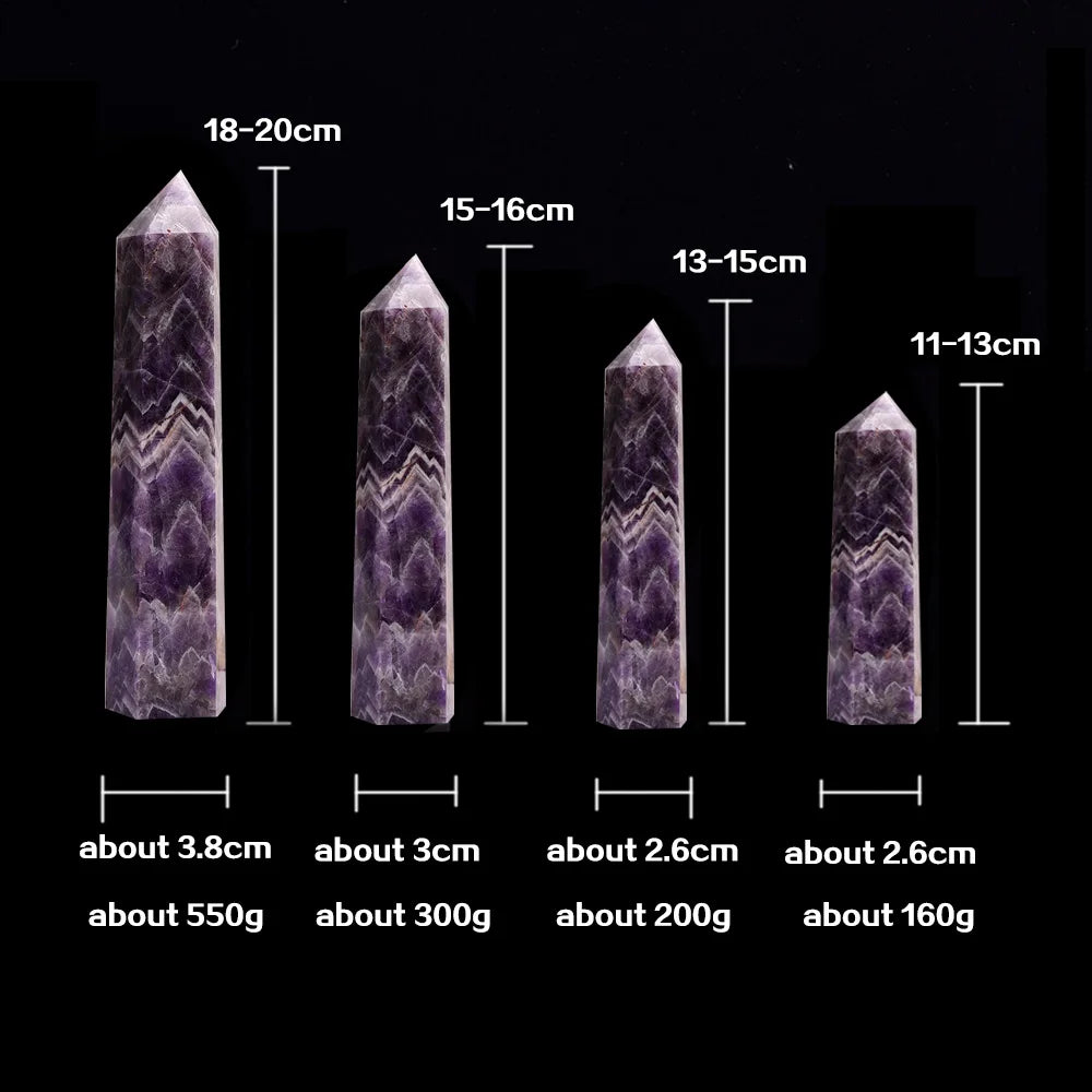 Purple Amethyst Quartz Point-ToShay.org