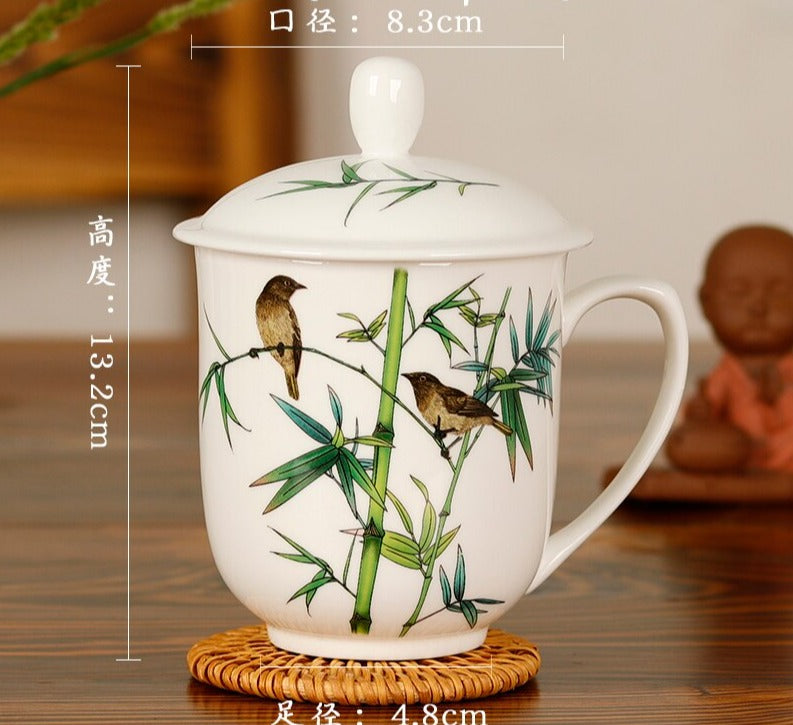 Glazed Ceramic Tea Cup-ToShay.org