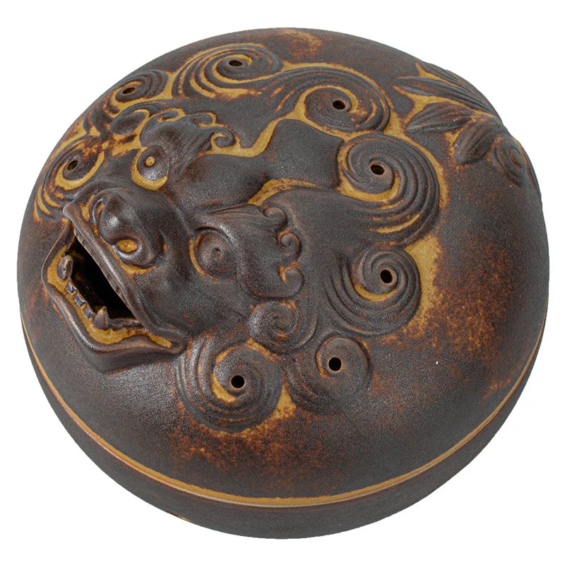 Lion Dragon Incense Holder-ToShay.org