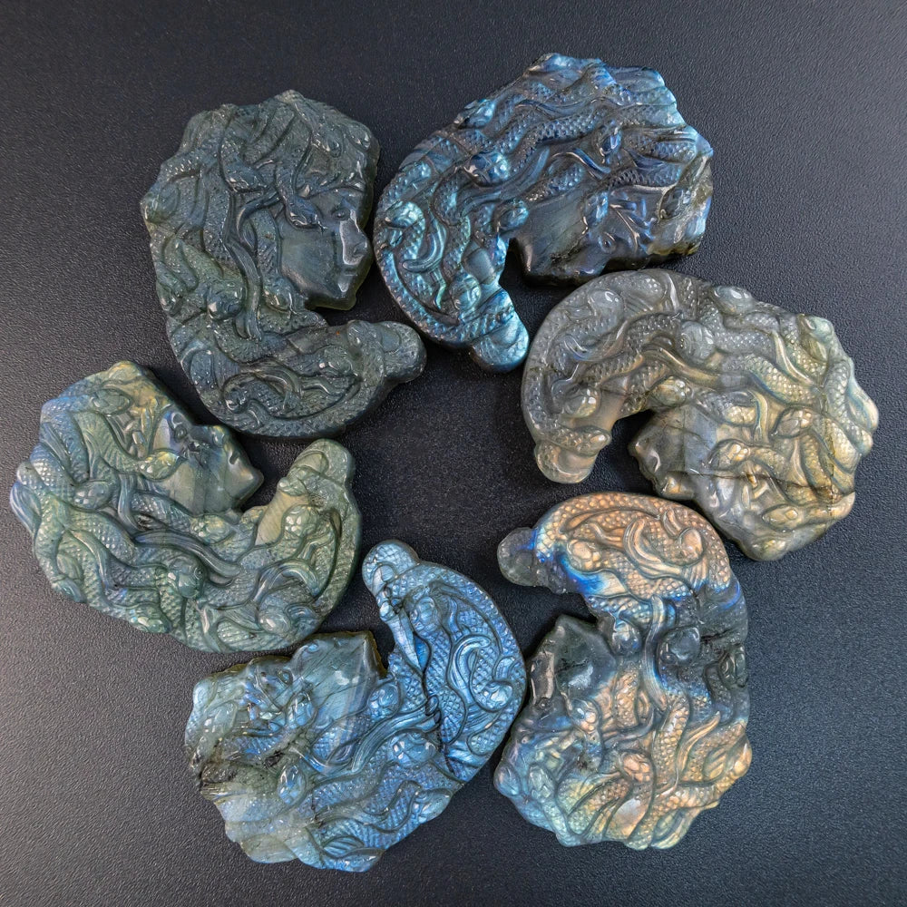 Blue Labradorite Medusa-ToShay.org