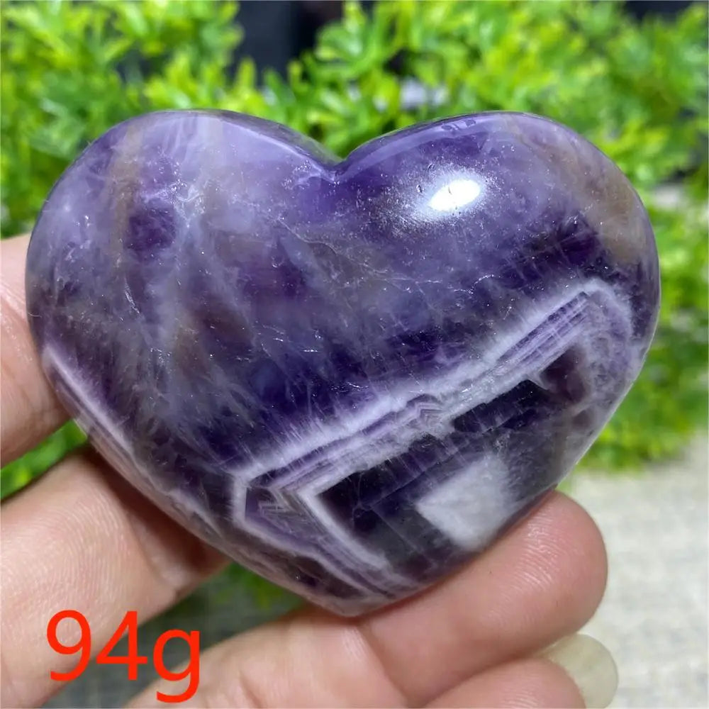 Purple Dream Amethyst Heart-ToShay.org