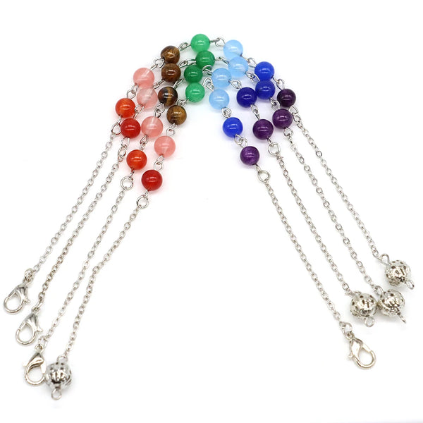 Chakra Bead Pendulum Chain-ToShay.org