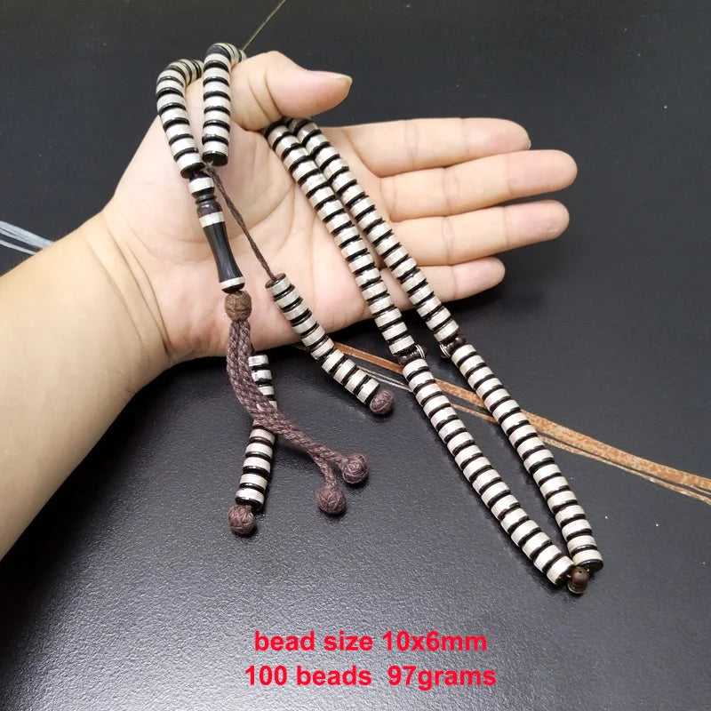 Silver Kuka Inlay Tasbih-ToShay.org