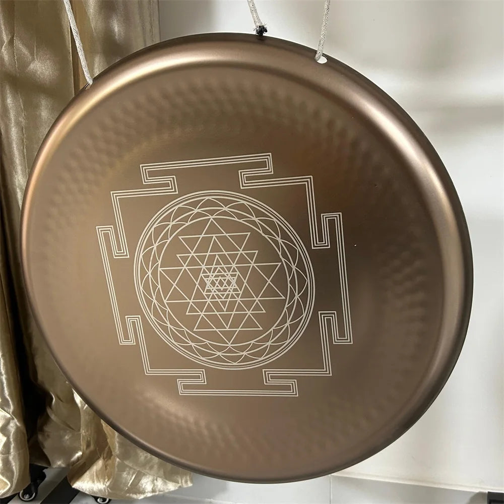 Nickel Sri Yantra Gong-ToShay.org