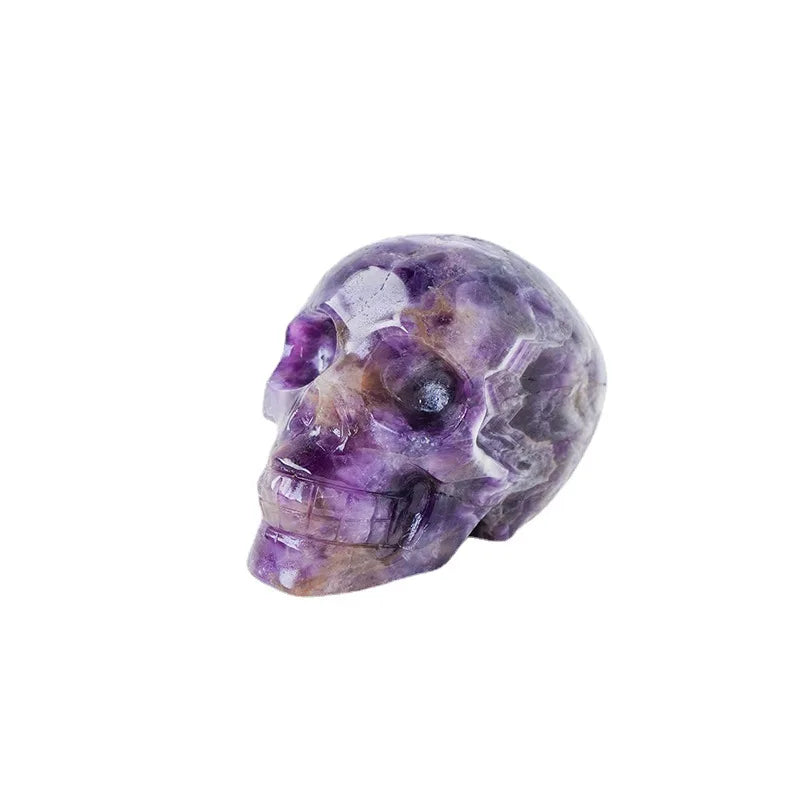 Purple Amethyst Skull-ToShay.org
