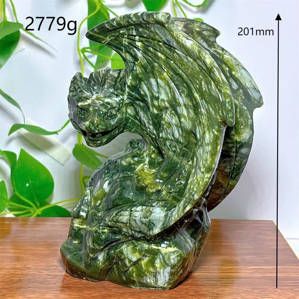 Green Jasper Pterosaur-ToShay.org