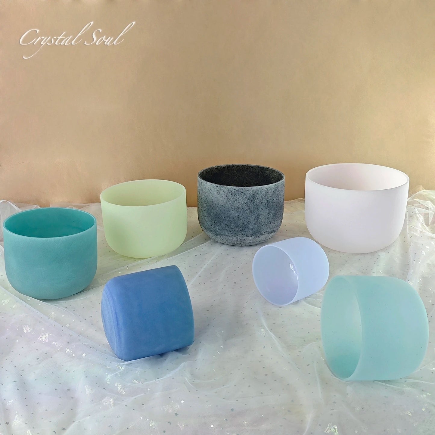 Mixed Gemstone Fusion Crystal Bowl-ToShay.org