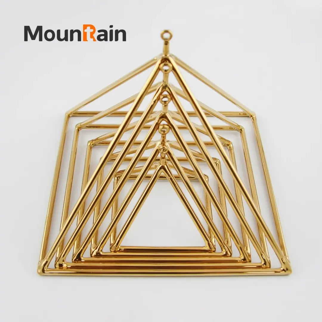Gold Quartz Singing Pyramid-ToShay.org