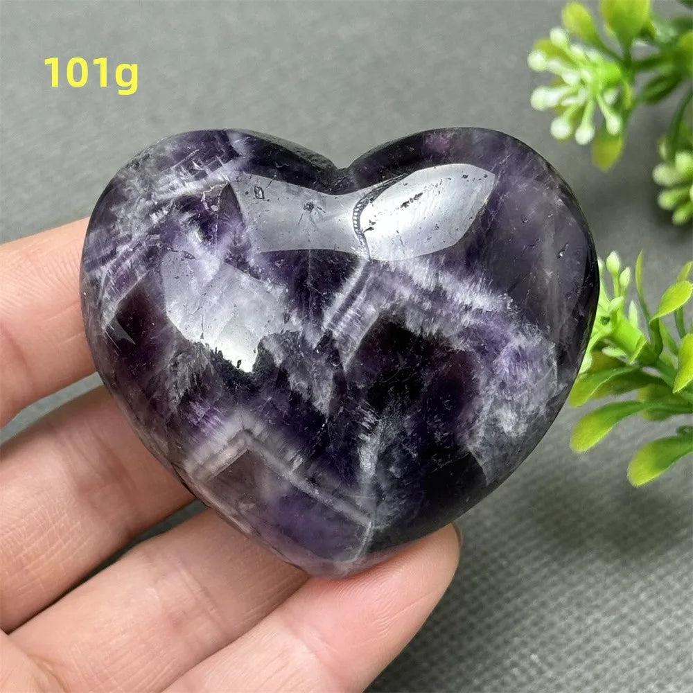 Purple Dream Amethyst Hearts-ToShay.org