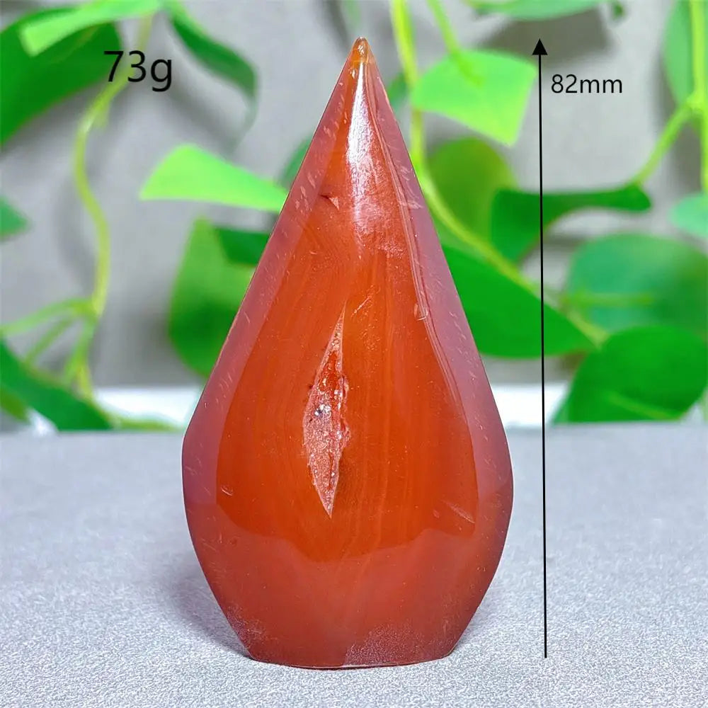 Orange Carnelian Quartz Flame-ToShay.org
