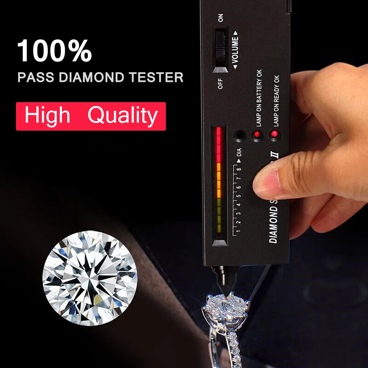 Clear Crystal Cut Diamond-ToShay.org