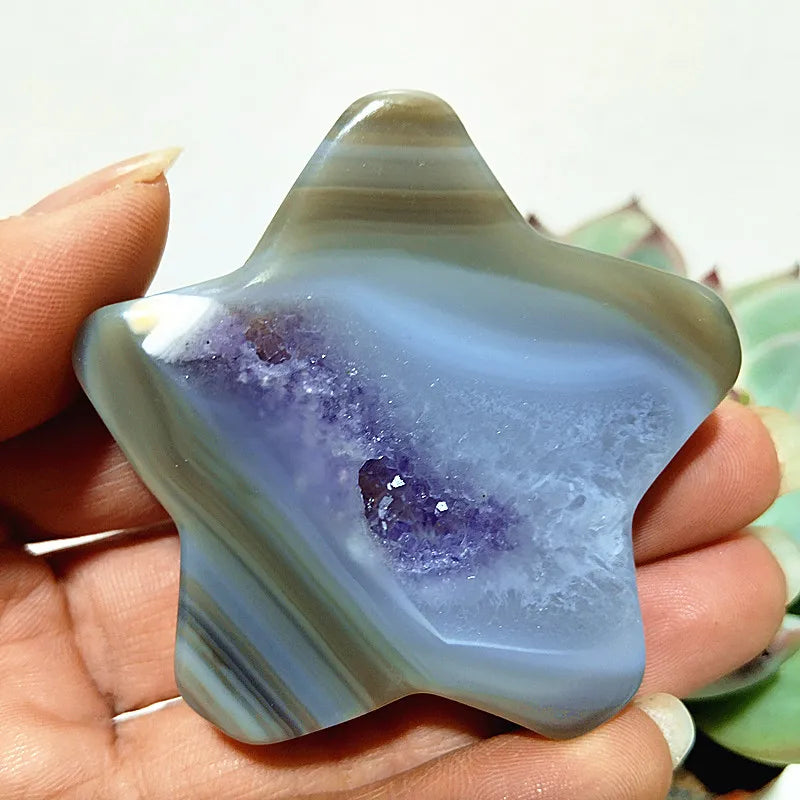 Blue Lace Geode Agate-ToShay.org