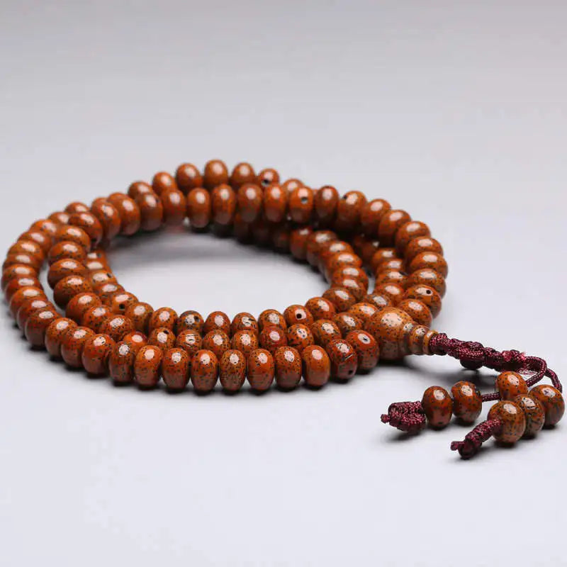 Red Star Moon Bodhi Beads-ToShay.org
