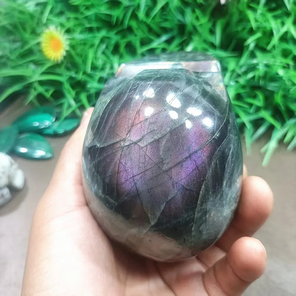 Purple Labradorite Skull-ToShay.org