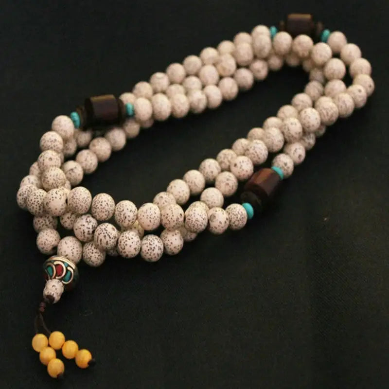 White Star Moon Bodhi Mala-ToShay.org
