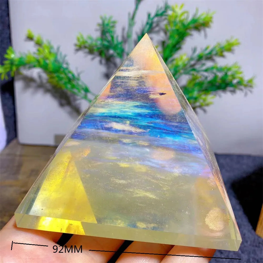 Mixed Smelted Crystal Pyramid-ToShay.org