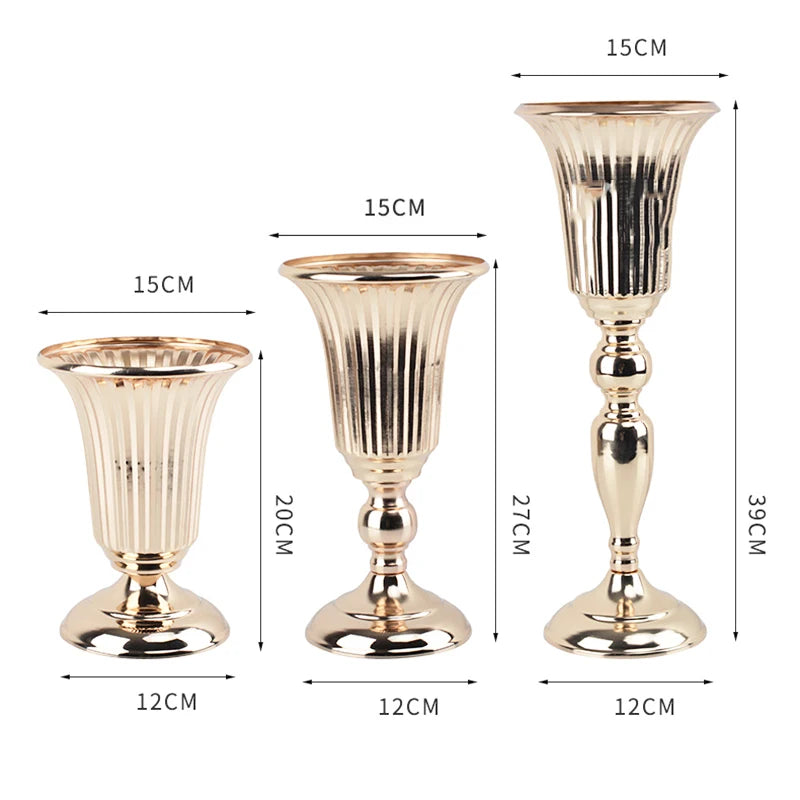 Gold Chalice Vase-ToShay.org