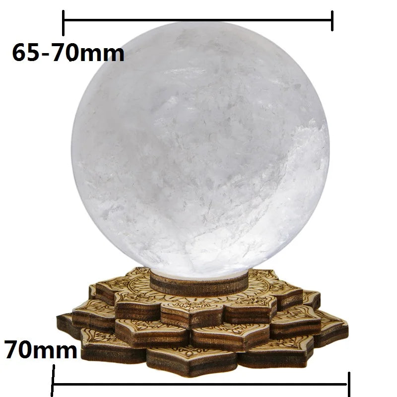 White Crystal Ball Night Lamp-ToShay.org