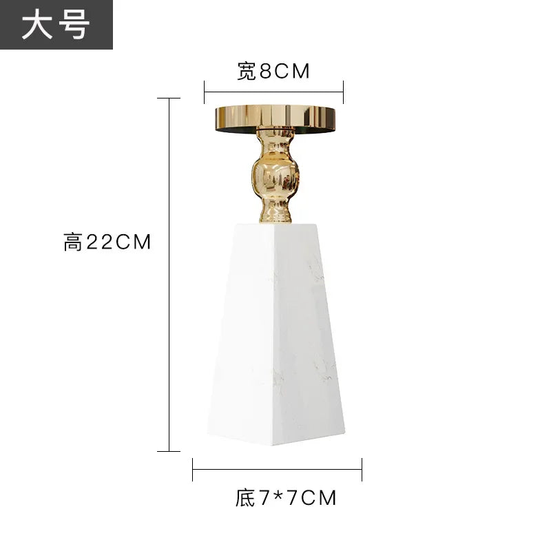 Marble Candlestick Holder-ToShay.org