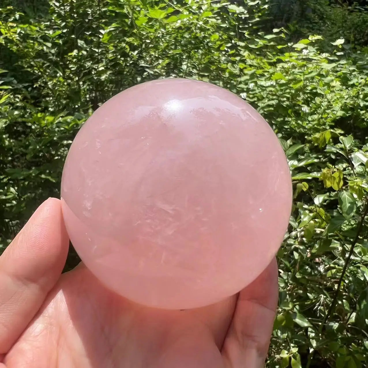 Pink Rose Quartz Ball-ToShay.org