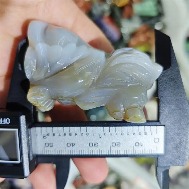 Grey Agate Lion-ToShay.org