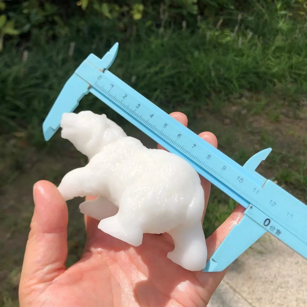 White Jade Polar Bear-ToShay.org