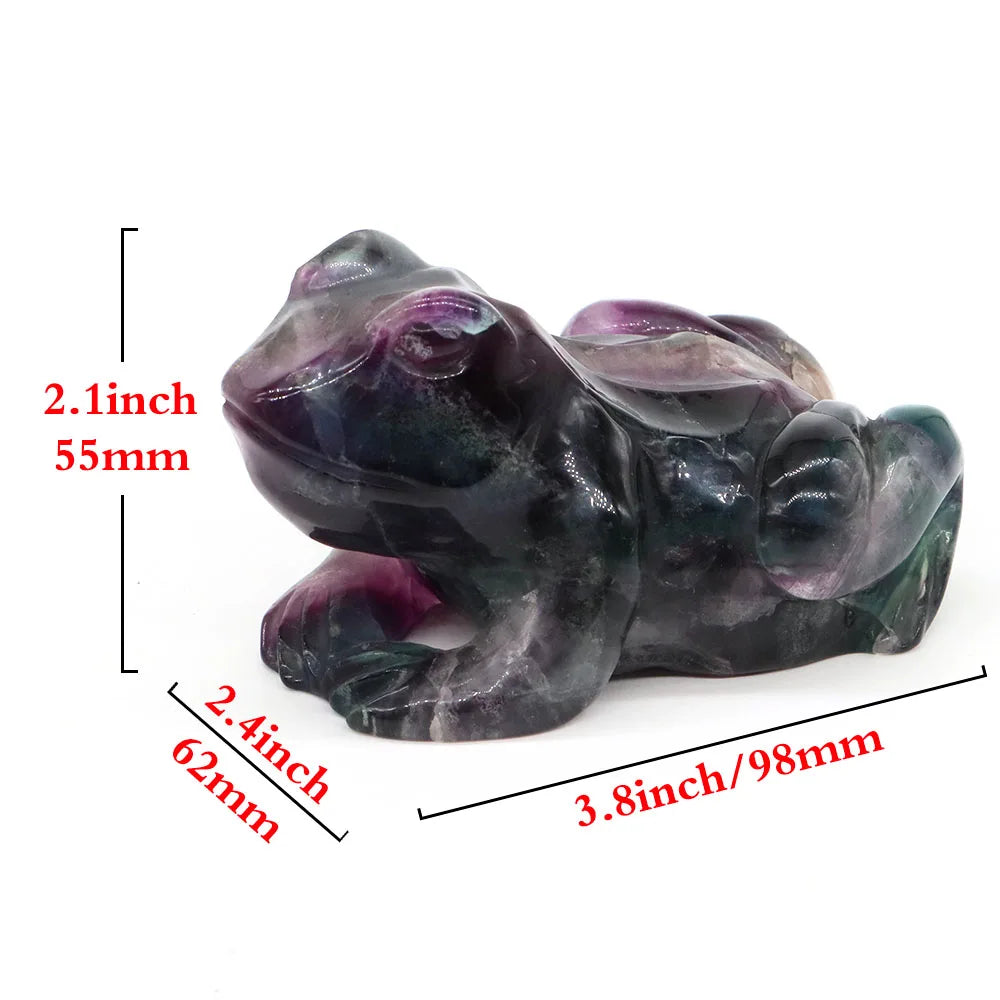 Purple Fluorite Frog-ToShay.org