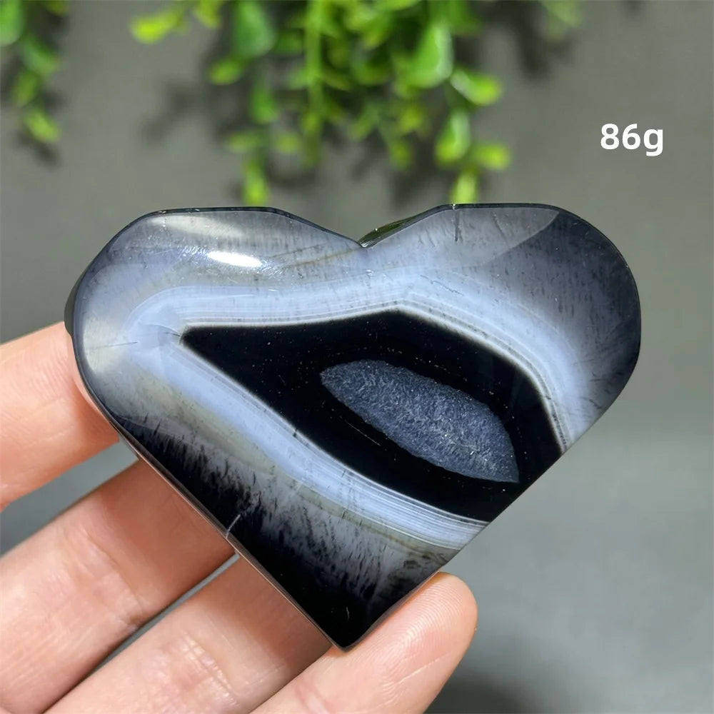 Black Agate Heart-ToShay.org
