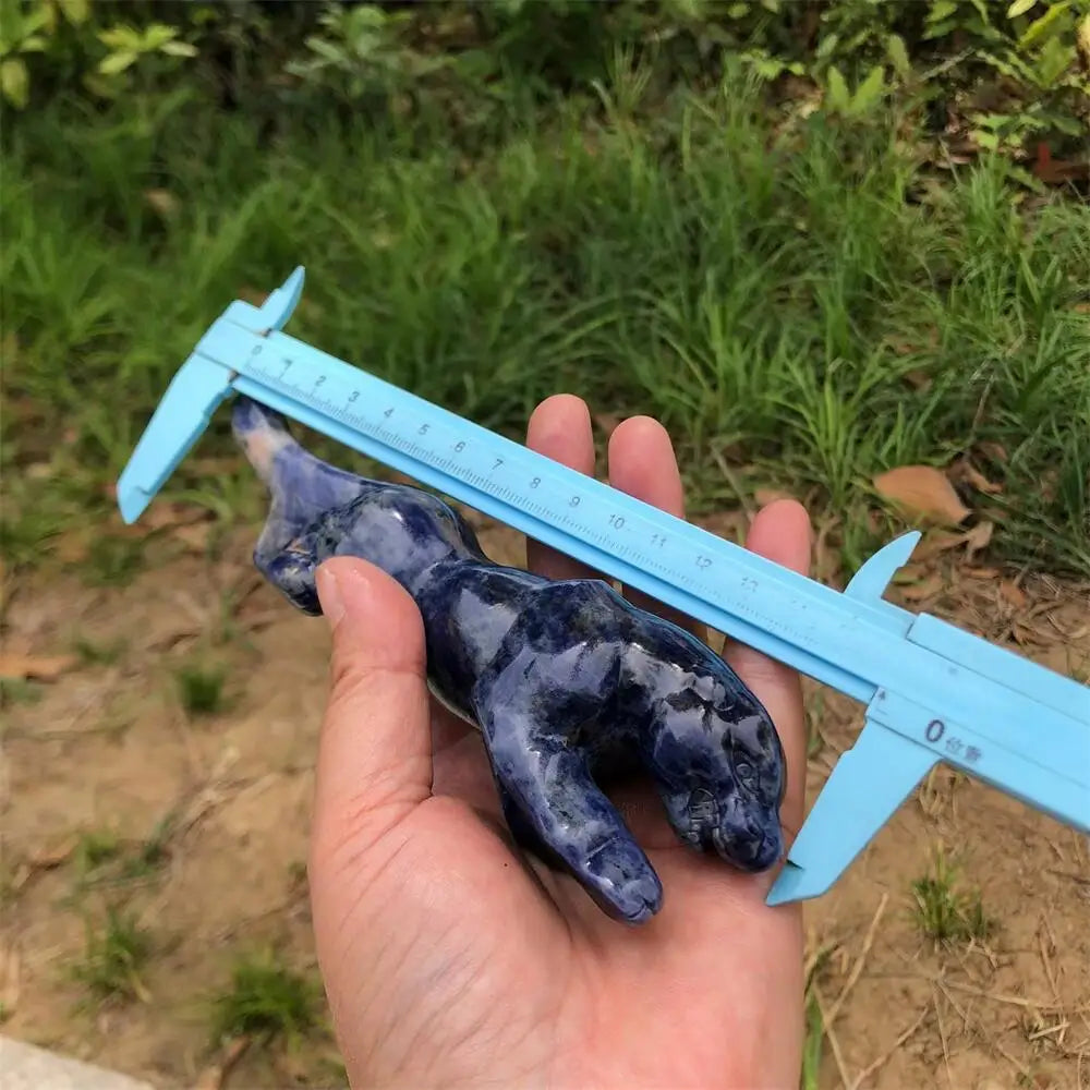 Blue Sodalite Cheetah-ToShay.org