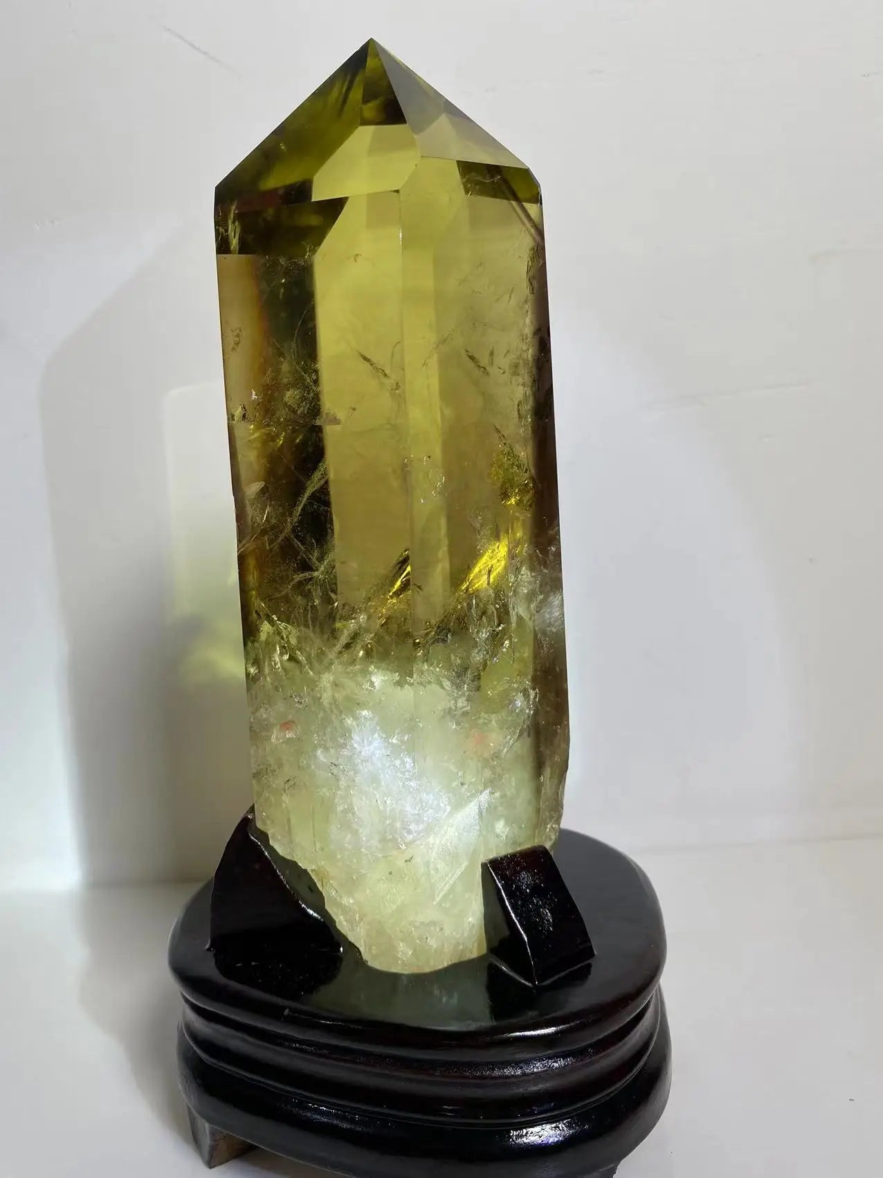 Yellow Lemon Crystal Point-ToShay.org