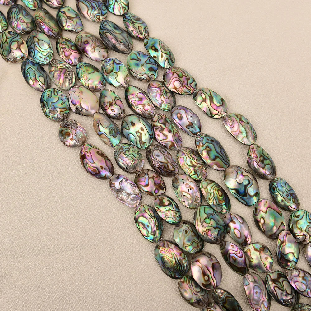 Green Abalone Shell Beads-ToShay.org
