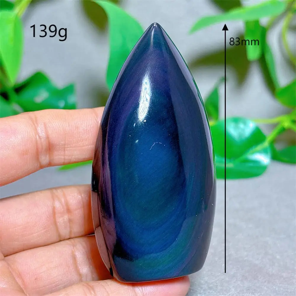 Rainbow Obsidian Torch-ToShay.org