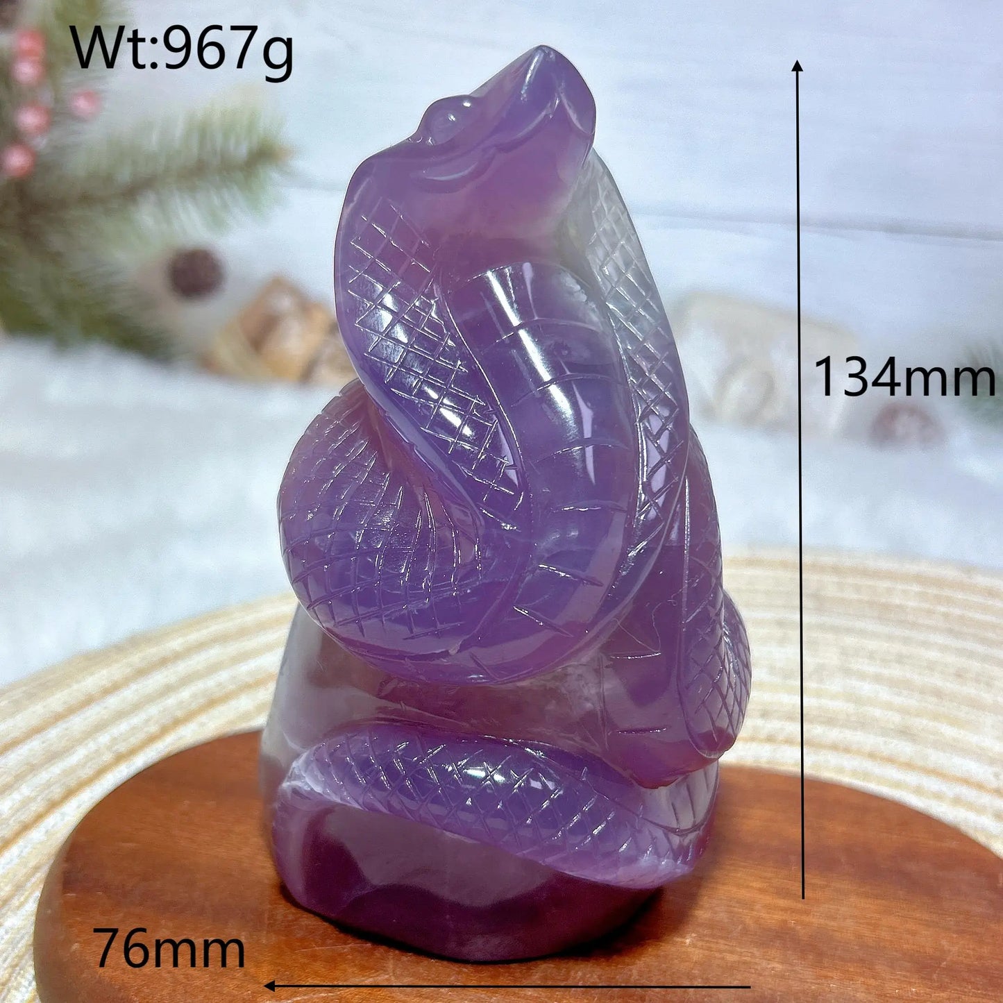 Purple Fluorite Snake-ToShay.org