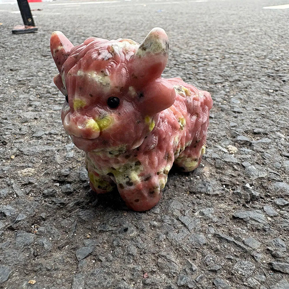 Pink Peach Blossom Cow-ToShay.org