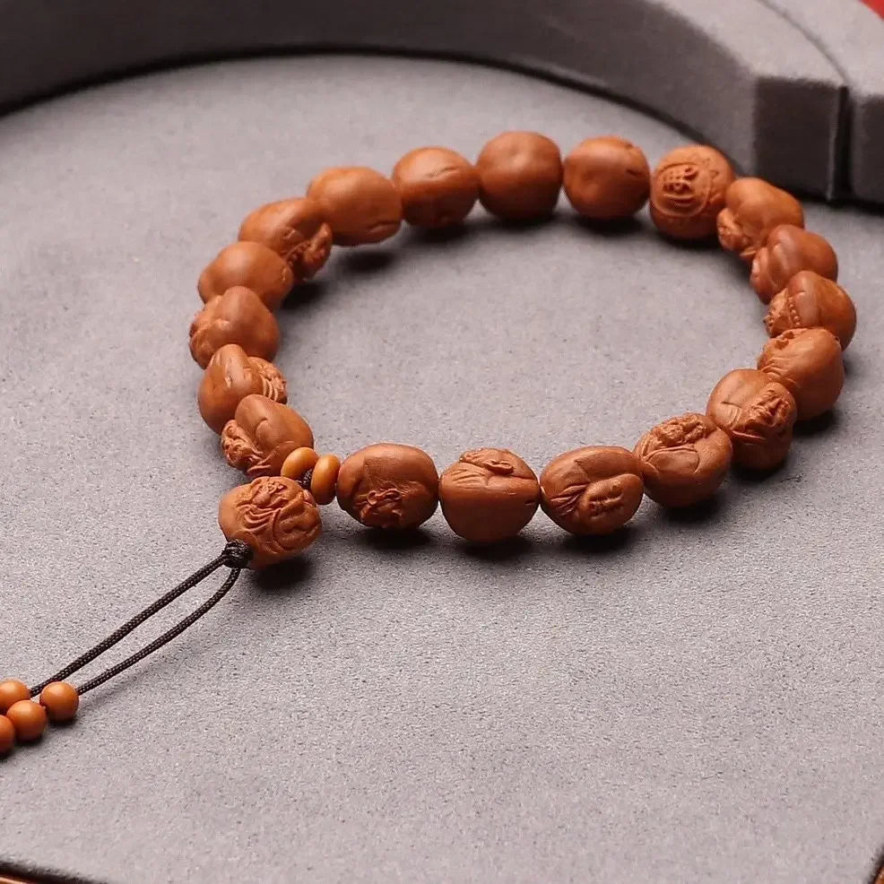 Brown Dragon Peach Pit Bracelets-ToShay.org