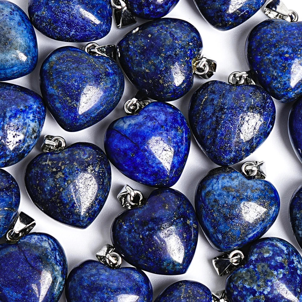 Blue Lapis Lazuli Heart-ToShay.org