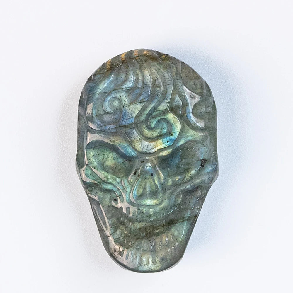 Blue Labradorite Skull-ToShay.org