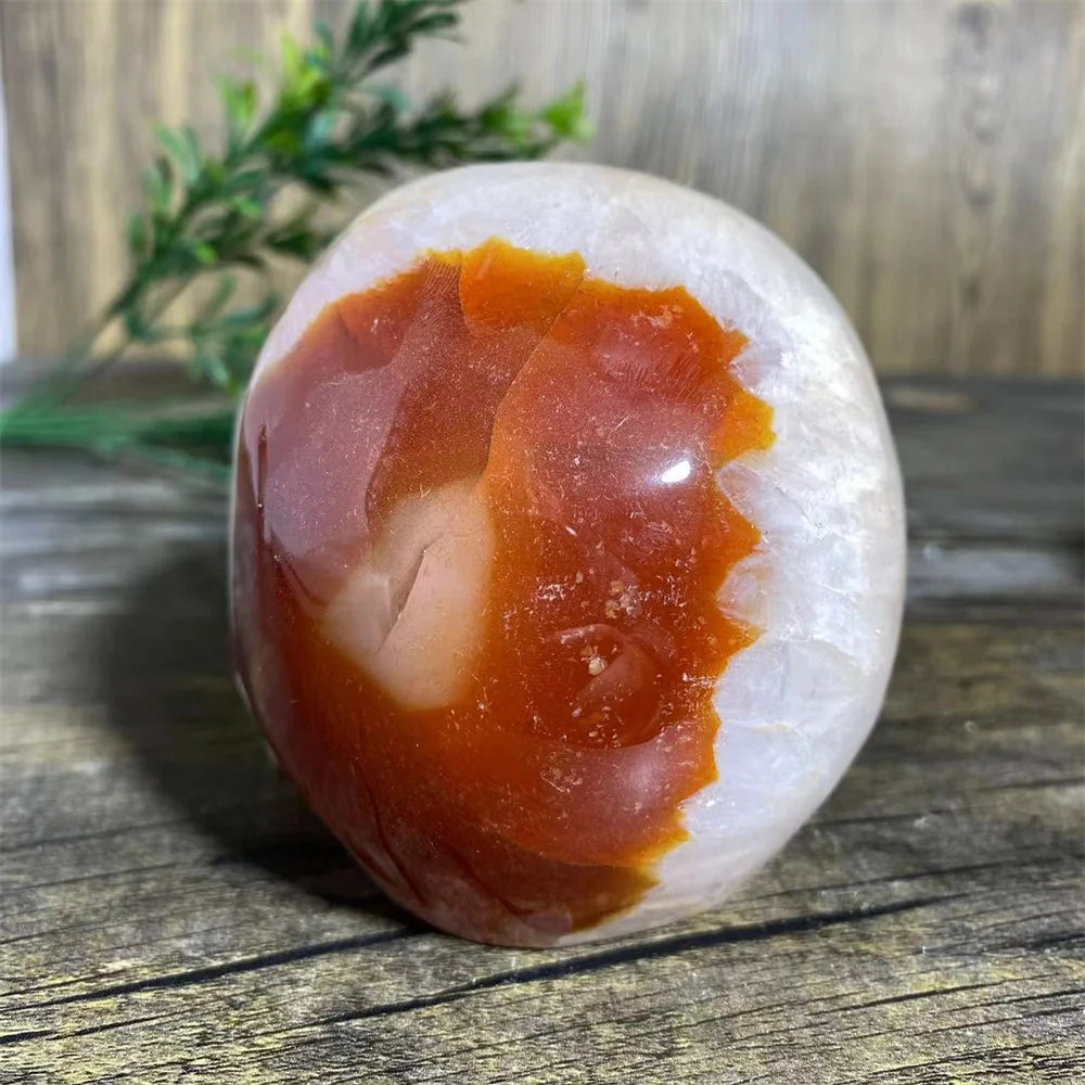 Red Agate Carnelian Skull-ToShay.org