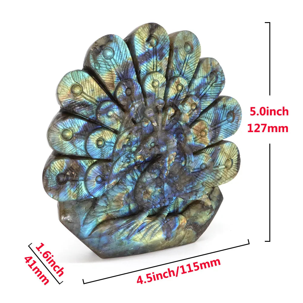 Blue Labradorite Peacock-ToShay.org