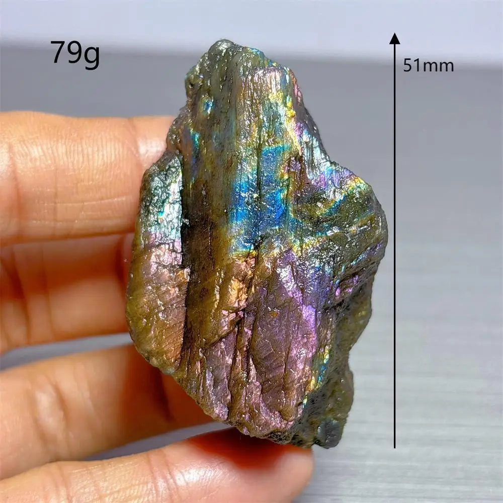 Blue Rainbow Labradorite Crystal-ToShay.org