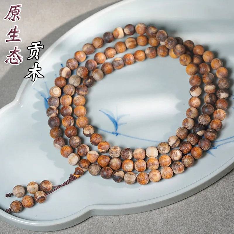 Brown Tribute Wood Beads-ToShay.org
