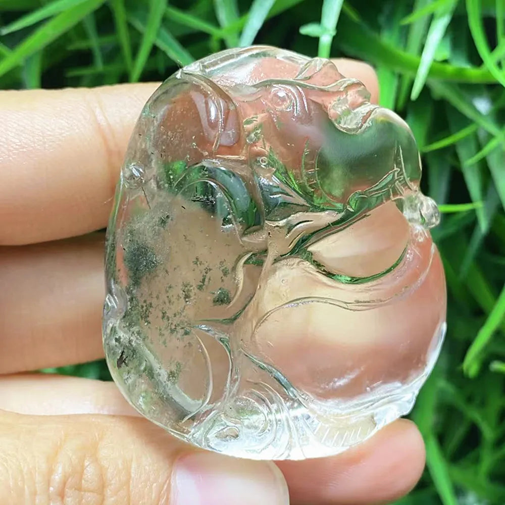Clear Quartz Crystal Dragon-ToShay.org