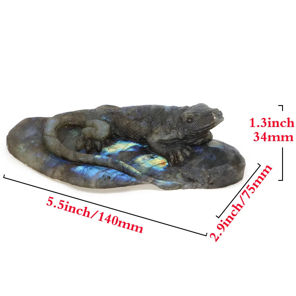 Blue Labradorite Gecko-ToShay.org