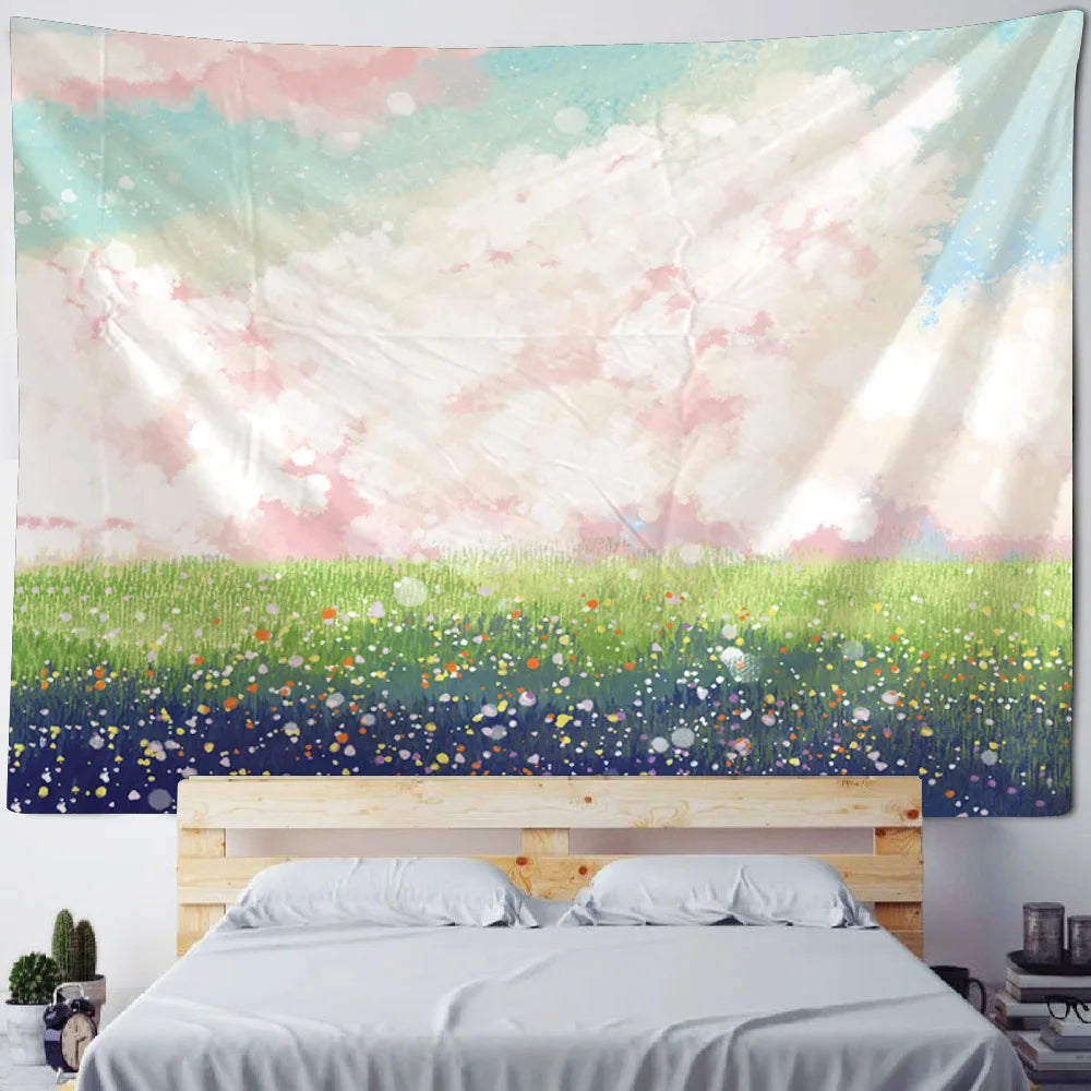 Cloudy Sky Tapestry-ToShay.org